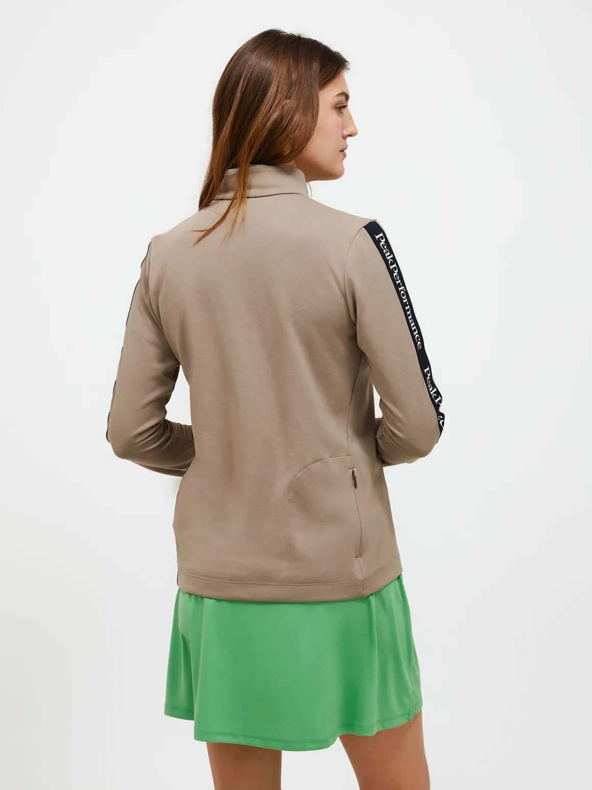 Peak Performance Womens Turf Zip LS