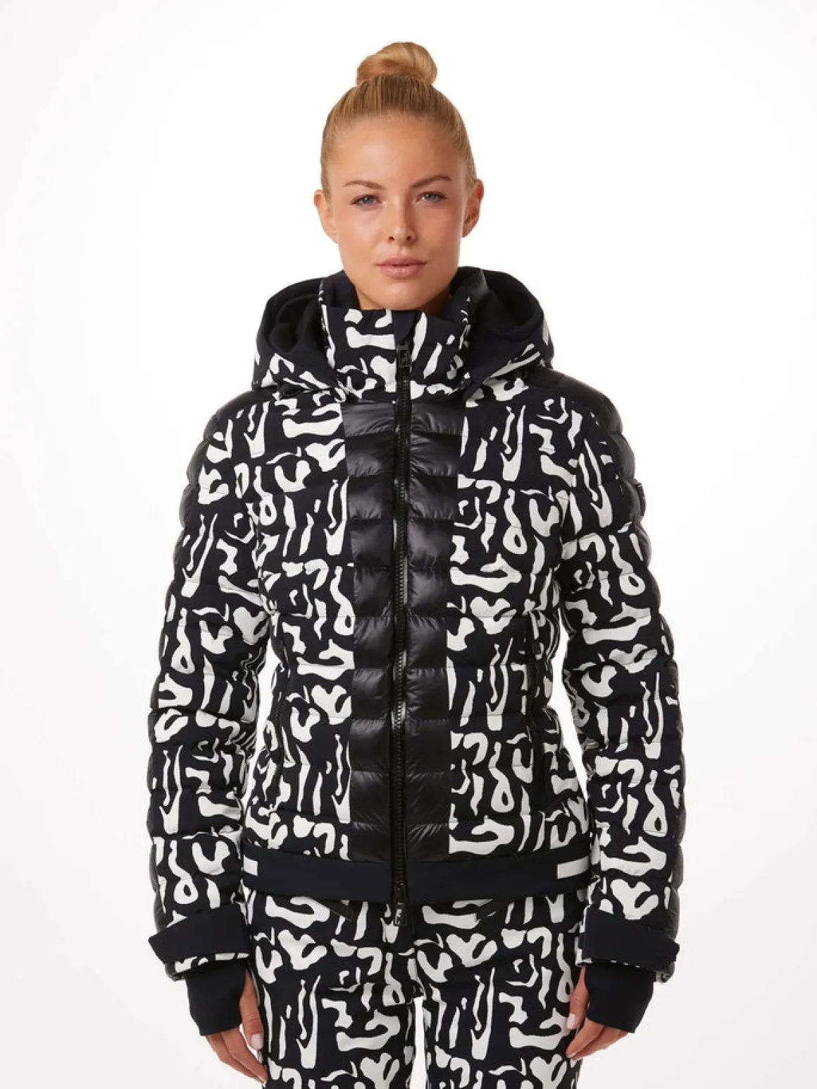 Toni Sailer Womens Norma Print Ski Jacket